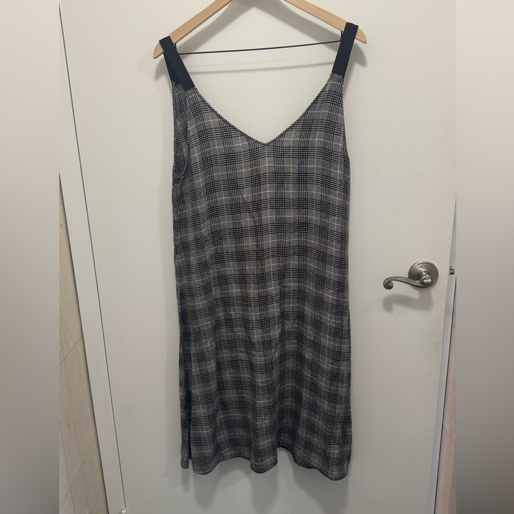 Rag & Bone Checkered Plaid Slip Dress Size Large